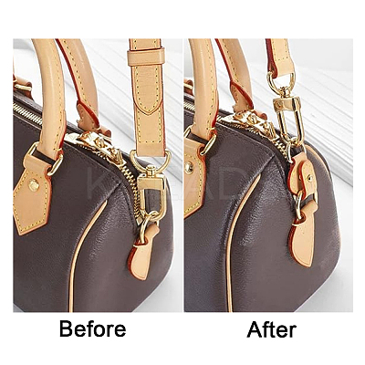 1 Pair Leather Bag Anti-wear Buckles DIY-GF0007-61-1