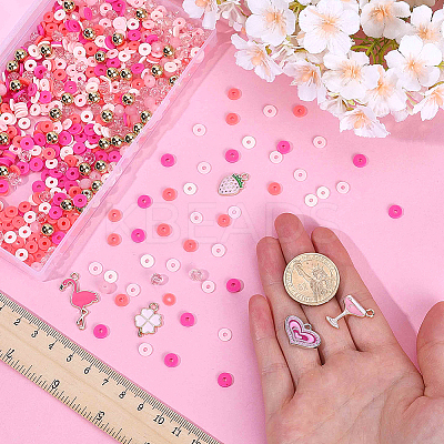 DIY Beads & Pendants Jewelry Making Finding Kit DIY-SC0025-33-1