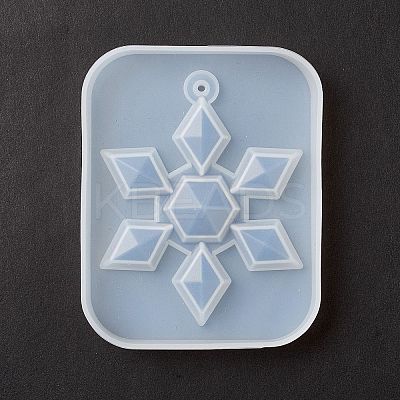 Christmas Theme DIY Snowflake Pendant Silicone Molds LS-DIY-F114-27-1