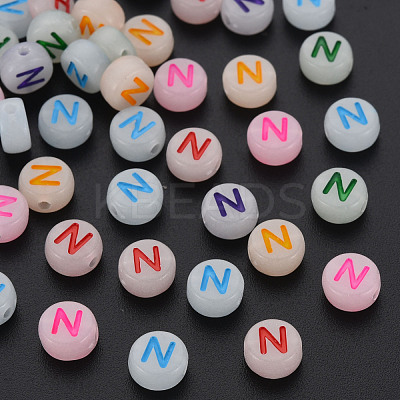 Acrylic Beads MACR-N008-58N-1
