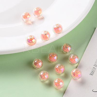 Transparent Acrylic Beads X-TACR-S152-15B-SS2109-1