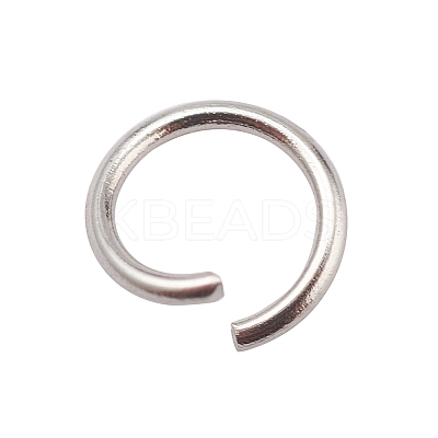 304 Stainless Steel Open Jump Rings STAS-YW0001-09P-1