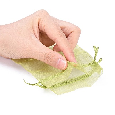 Organza Gift Bags with Drawstring LS-X-OP-R016-10x15cm-13-1