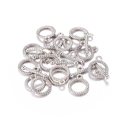 Tibetan Style Toggle Clasps LS-X-AC2016-NF-1
