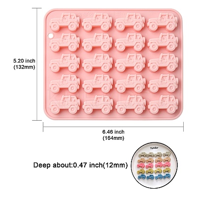 2Pcs Off Road Vehicle Styling Silicone Molds ST-CJ0043-010-1