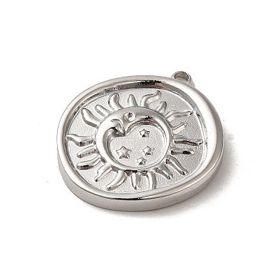 Non-Tarnish 304 Stainless Steel Pendants STAS-L022-309P-1