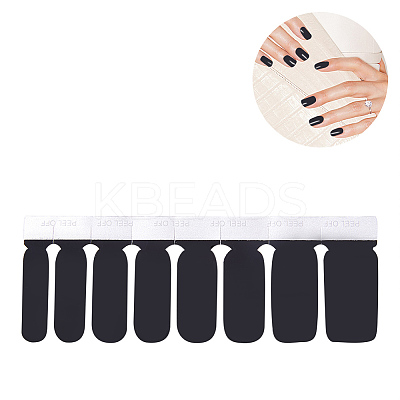 Solid Color Full Cover Best Nail Stickers MRMJ-T039-01P-1