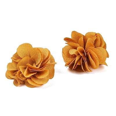 Polyester Fabric Flowers FIND-ZX004-11-01-1