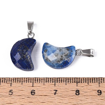Natural Lapis Lazuli Pendants G-N349-02B-P-1