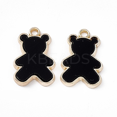Opaque Resin Pendants PALLOY-P287-07LG-02-1