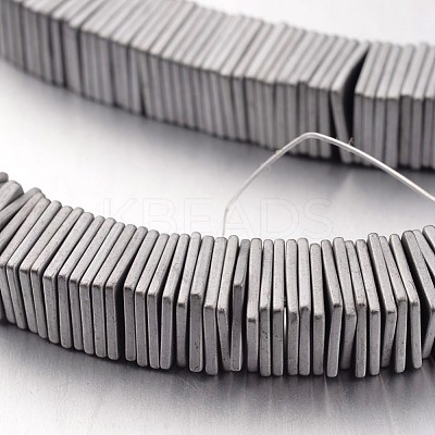 Electroplate Non-magnetic Synthetic Hematite Bead Strands X-G-F300-20B-F01-1