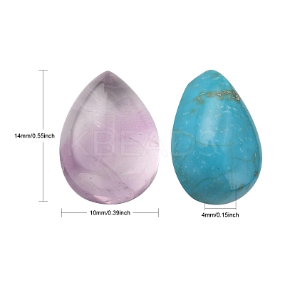 Gemstone Cabochons G-G525-10x14mm-M2-1