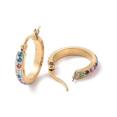 304 Stainless Steel Hoop Earrings EJEW-N0031-11G-03A-1
