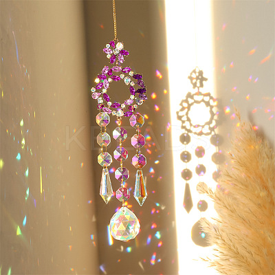 K9 Glass Big Pendant Decorations PW-WG81003-04-1