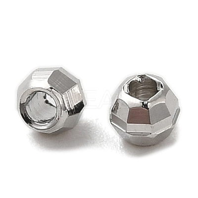 Brass Spacer Beads KK-P249-02B-P-1