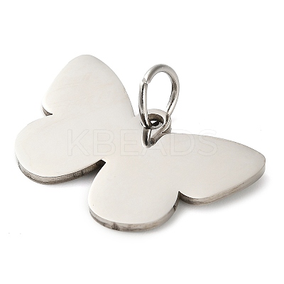 304 Stainless Steel Stamping Blank Tag Pendants STAS-H438-06P-1