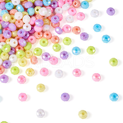70G 7 Colors AB Color Opaque Resin Beads RESI-TA0002-88-1