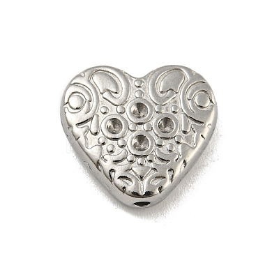 Tarnish Resistant 304 Stainless Steel Beads Rhinestone Settings LS-STAS-A091-08P-1