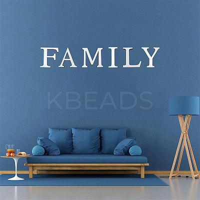 Acrylic Mirror Wall Stickers Decal DIY-CN0001-13A-F-1