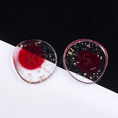 Transparent Resin Cabochons CRES-S362-013B-01-1