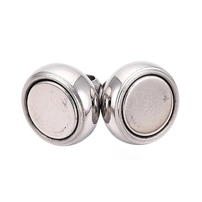 304 Stainless Steel Magnetic Clasps STAS-N127-04P-1