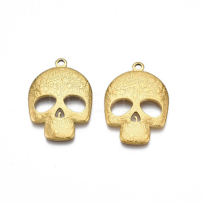 Ion Plating(IP) 201 Stainless Steel Pendants X-STAS-S119-164G-1