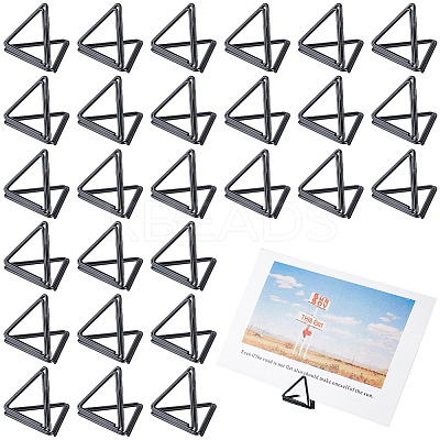 38Pcs Mini Iron Place Card Holders AJEW-CP0007-81B-1