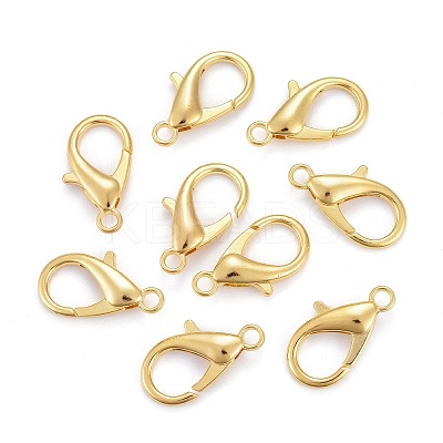 Zinc Alloy Lobster Claw Clasps LS-X-E107-G-1