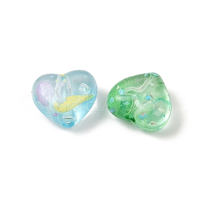 Transparent Acrylic Beads OACR-D321-01B-1
