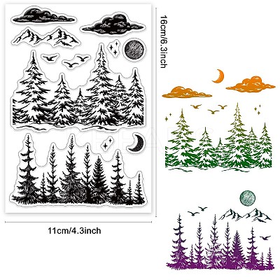 PVC Plastic Stamps DIY-WH0167-57-0411-1