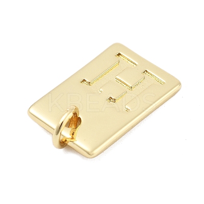Brass Pendants KK-H206-10G-H-1