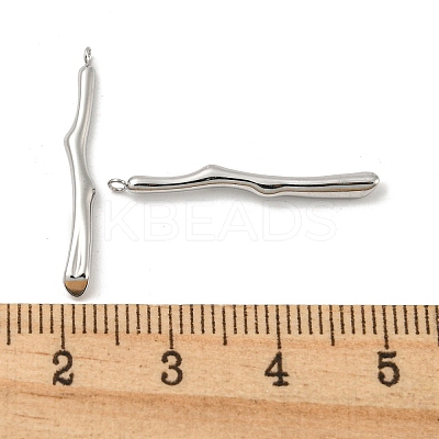 Non-Tarnish 304 Stainless Steel Pendants STAS-L022-211P-1