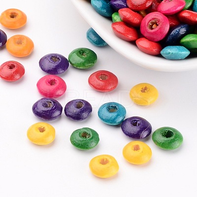 Natural Wood Beads TB139Y-1