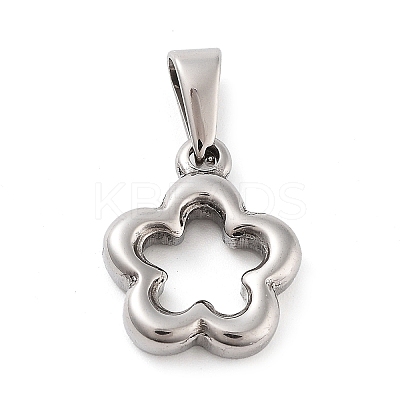 Non-Tarnish 304 Stainless Steel Pendants STAS-I127-069P-B-1