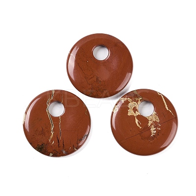 Natural Red Jasper Pendants G-C140-10D-1
