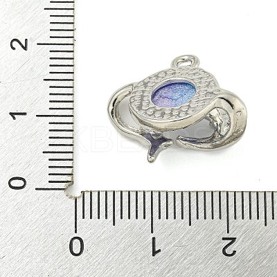 Alloy And Resin Pendants PALLOY-S029-01A-02-1