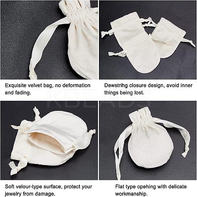 Velvet Jewelry Pouches Bags TP-NB0001-36A-1