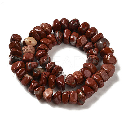 Natural Red Jasper Beads Strands G-B078-D05-03-1