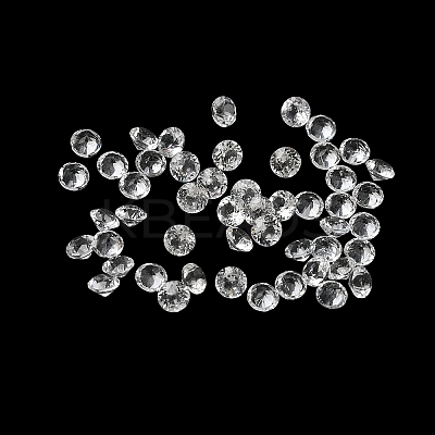 Faceted Natural White Topaz Cabochons G-I295-05C-18B-10-1