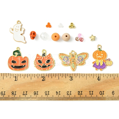 Halloween Theme DIY Bead Kits DIY-FS0006-96A-1