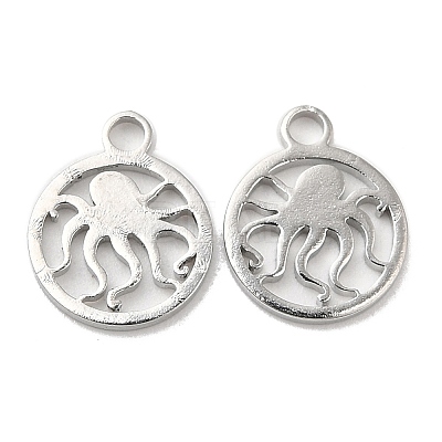 Non-Tarnish 304 Stainless Steel Charms STAS-L020-001P-1