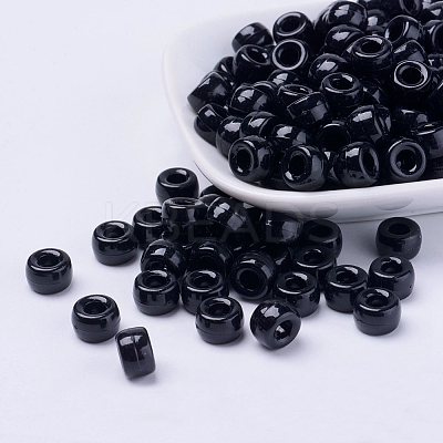 Halloween Theme Opaque Acrylic European Beads PL338-M-1