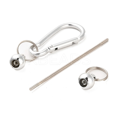 Aluminum Climbing Carabiners X1-AJEW-B025-04-1