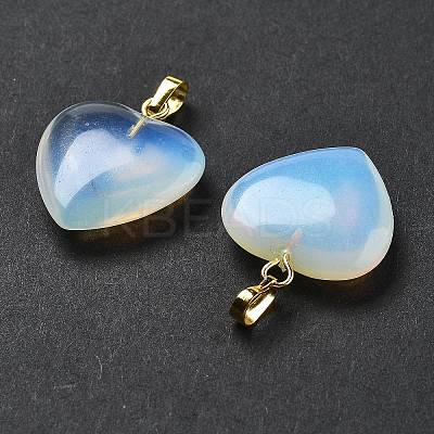 Synthetic Opalite Pendants G-G956-B16-G-1