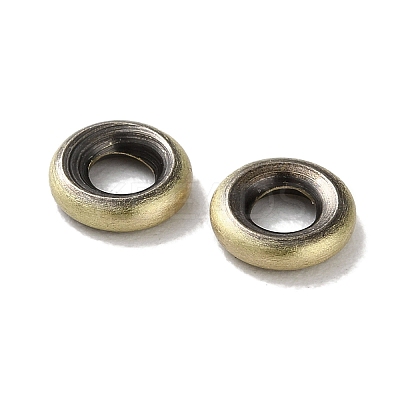 Brass Spacer Beads KK-M284-08AB-1