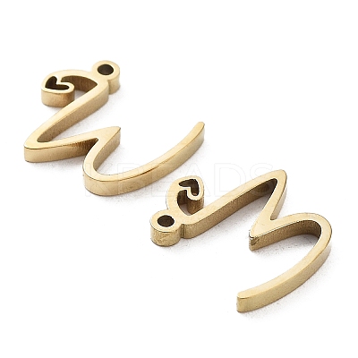 304 Stainless Steel Charms STAS-M327-02G-W-1