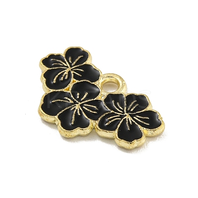 Alloy Enamel Pendants ENAM-Z015-06G-03-1