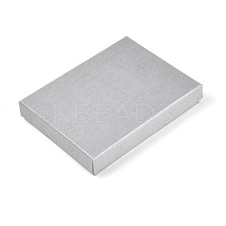 Python Pattern Cardboard Jewelry Set Boxes CBOX-L007-008B-1