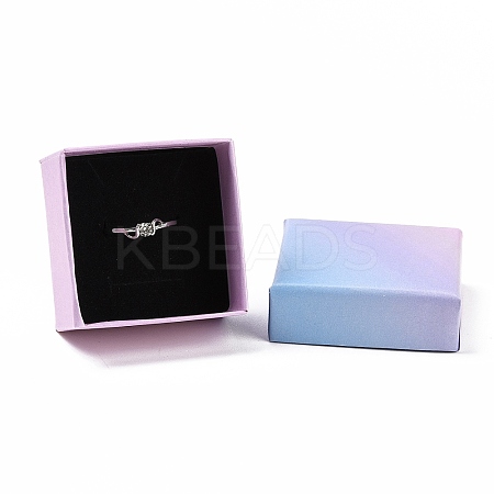 Gradient Color Cardboard Gift Boxes LS-CBOX-H006-01A-1
