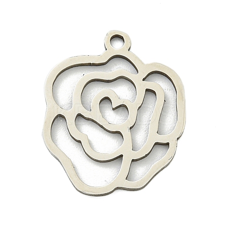 Non-Tarnish 201 Stainless Steel Pendants STAS-M015-02P-1